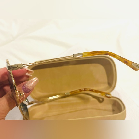 Chloé Havana Aviator  Sunglasses 🕶️ NEW🔥 - Picture 6 of 6